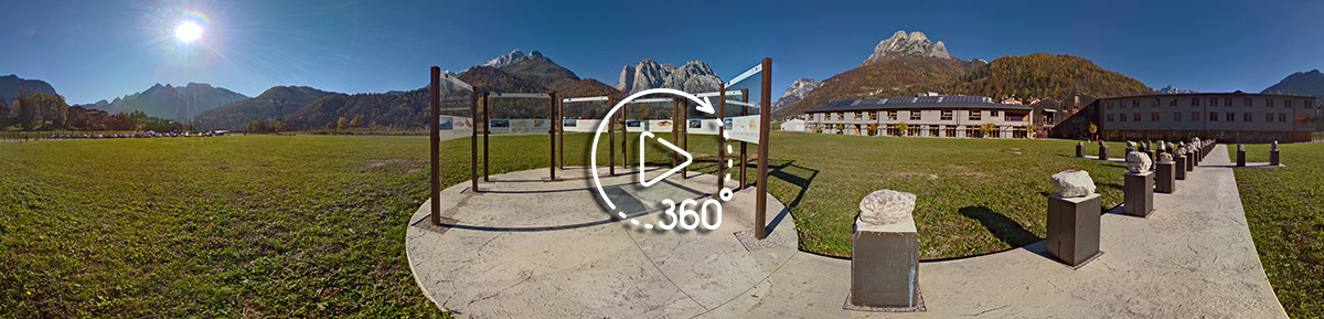 Veduta da località Tamonich - foto a 360 gradi