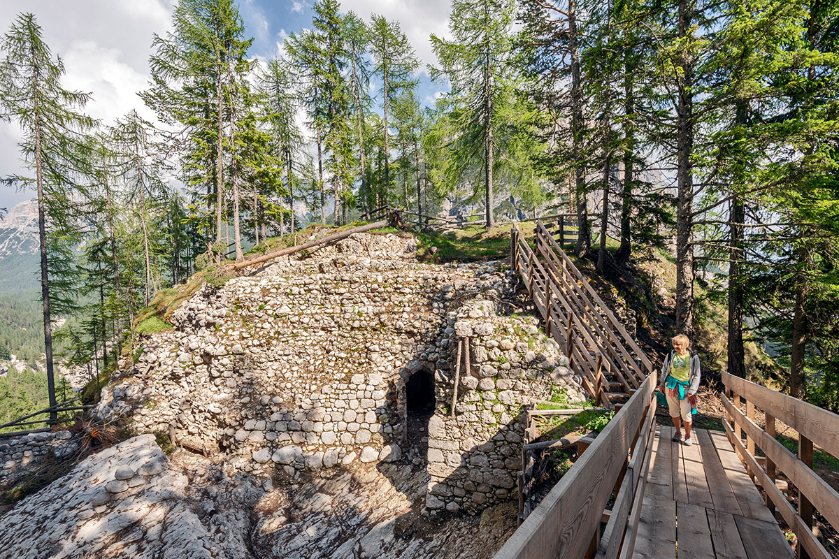 The ruins of the Castle (photo by Giacomo De Donà)