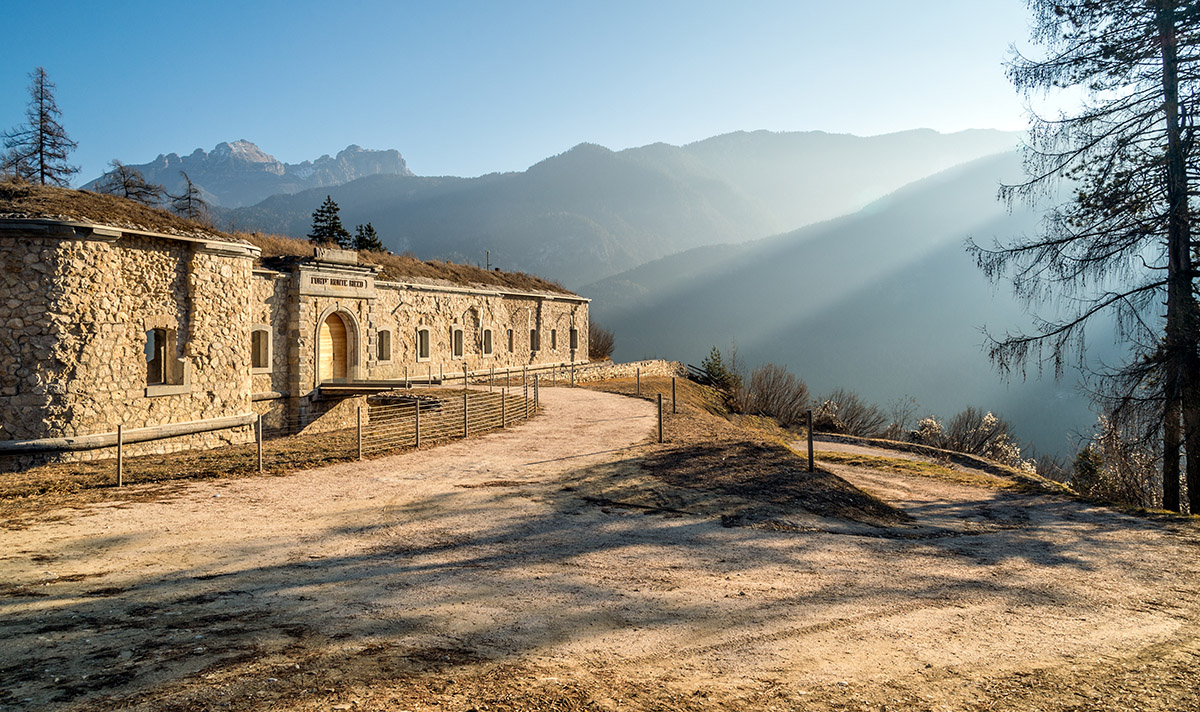 Il Forte di Monte Ricco (foto di Giacomo De Donà)