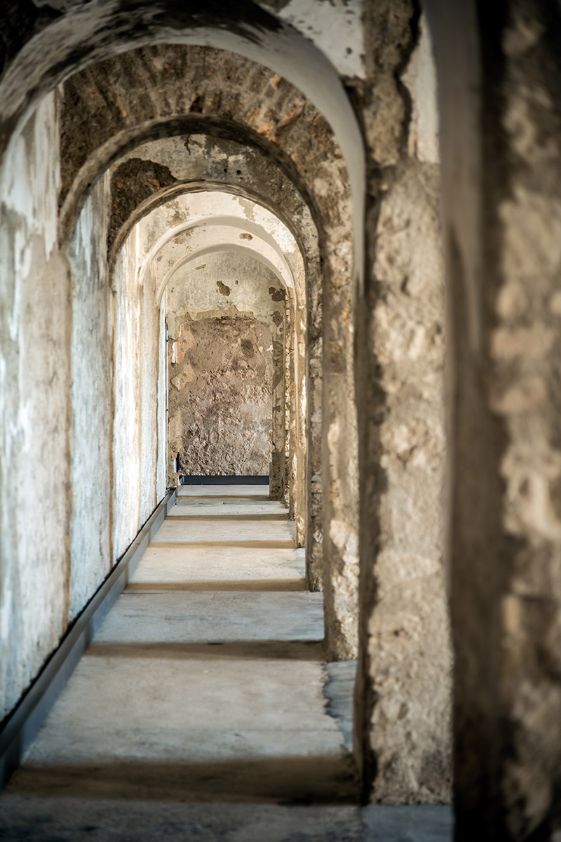 The internal space of the Fort (photo by Giacomo De Donà)