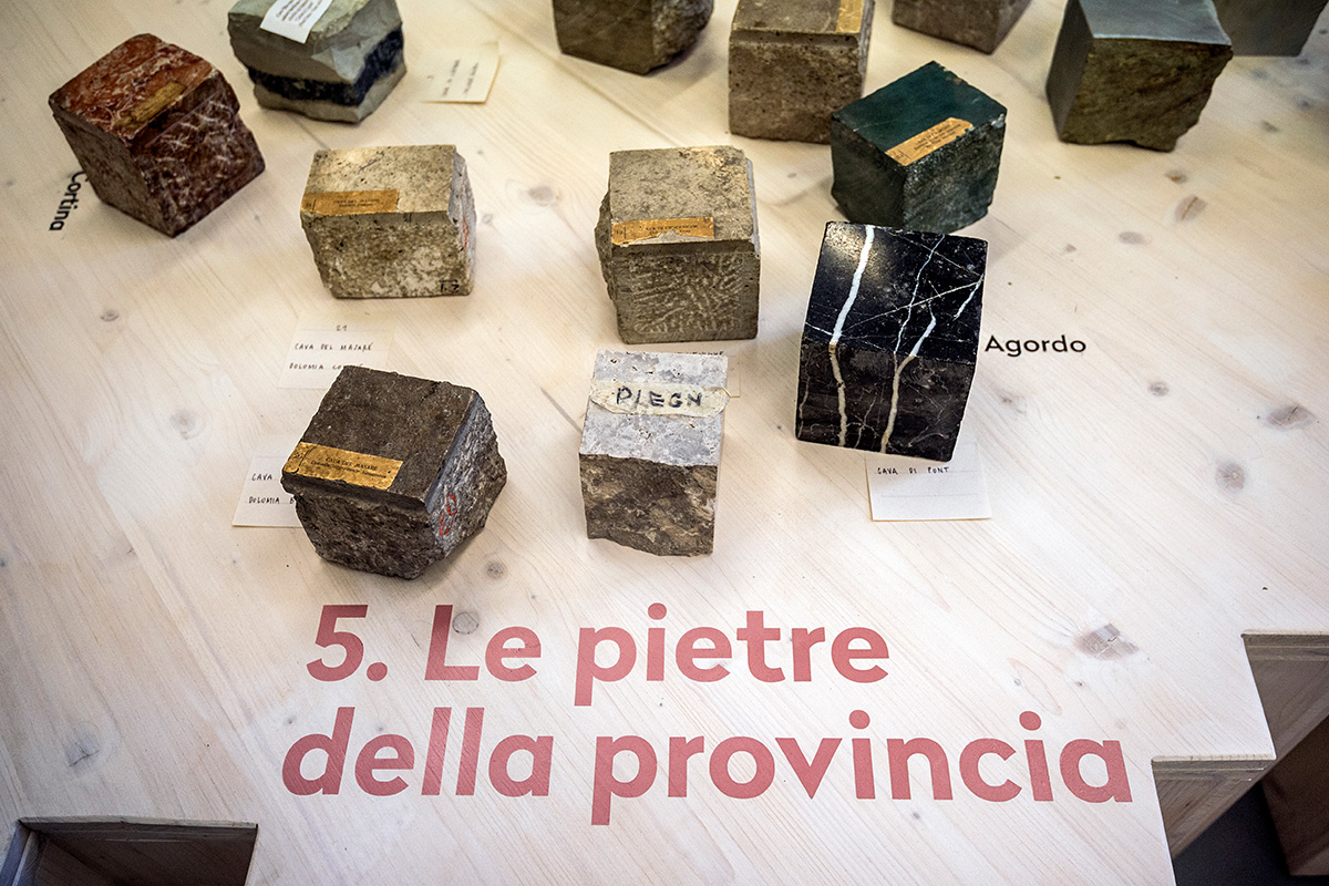 Stones of the Belluno province