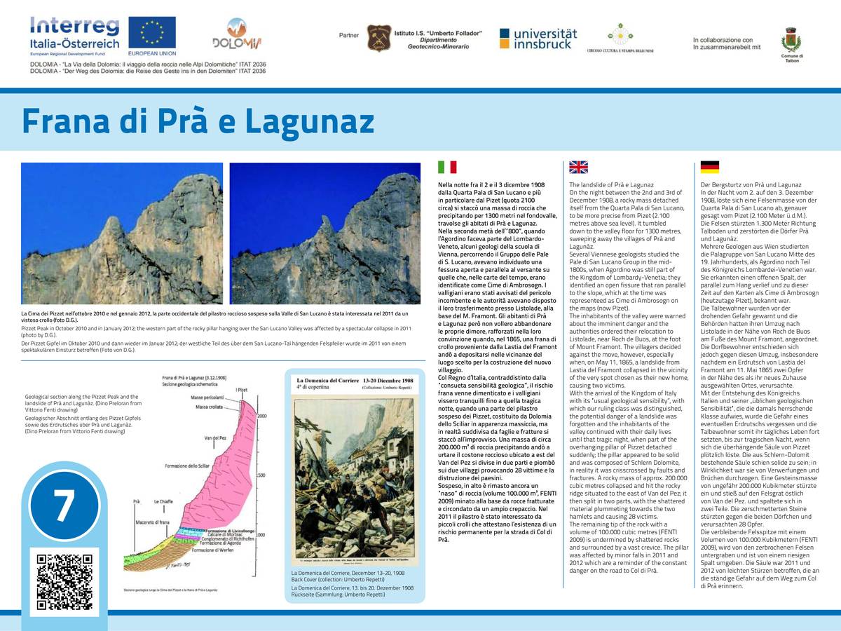 7. Frana di Prà e Lagunaz